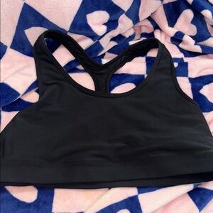 Black Women's Sports Bra